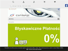 Tablet Screenshot of cstrike.pl